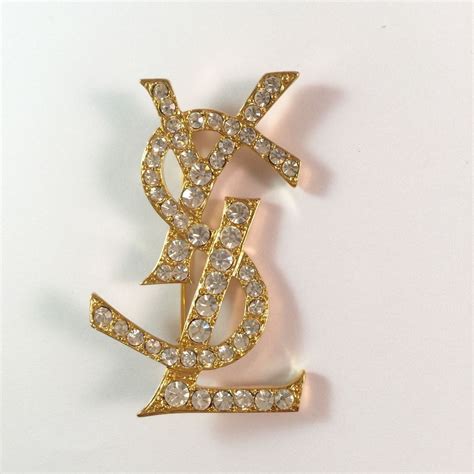 vintage ysl brooch pin|Brooches Yves Saint Laurent for women .